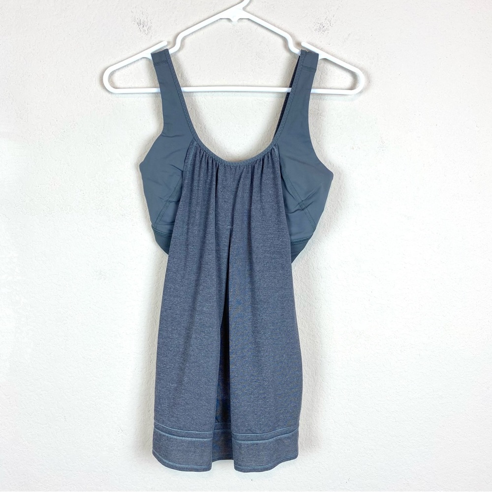 Lululemon Grey Work Out Top